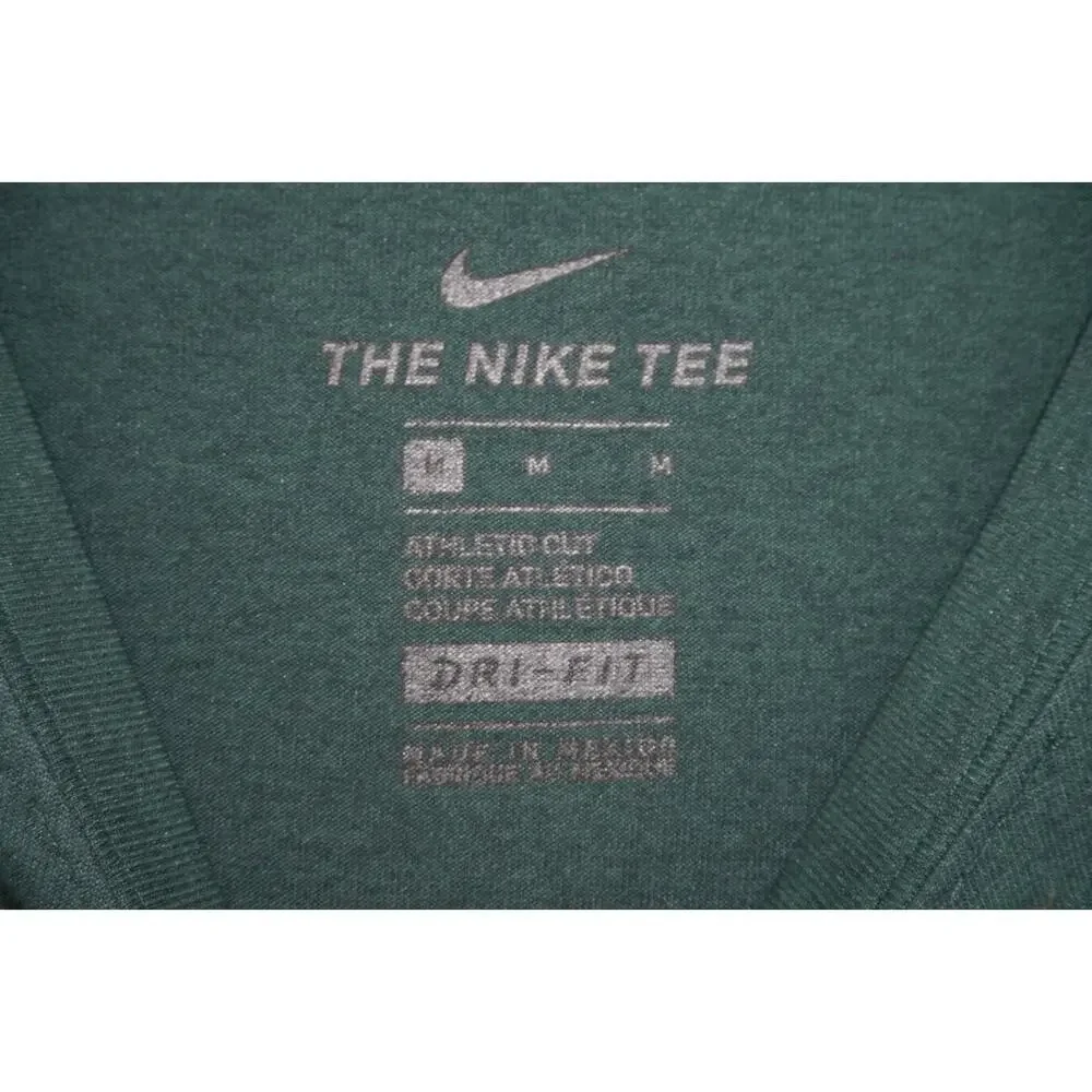 Nike Cal Poly Broncos Dri-Fit T-Shirt Men’s Medium Green Athletic Tee